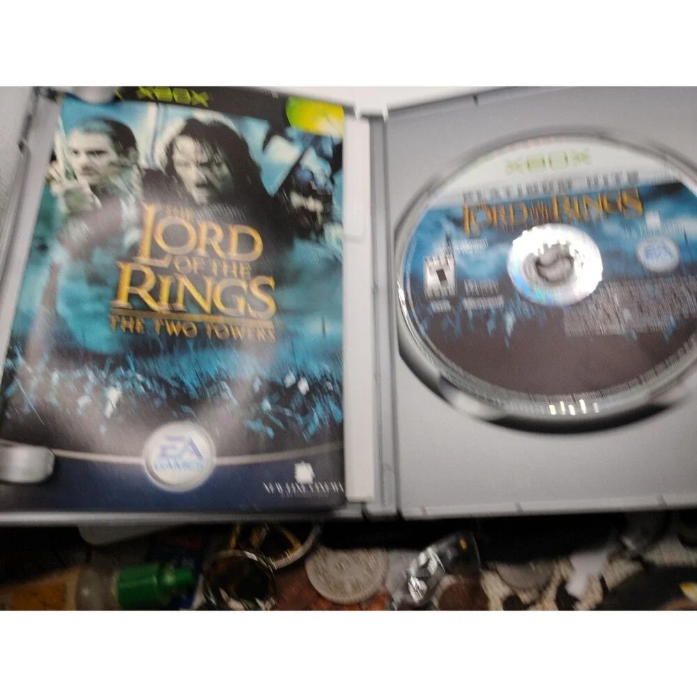 Lord of the Rings: The Two Towers Complete Platinum Original Xbox Game - Tested
